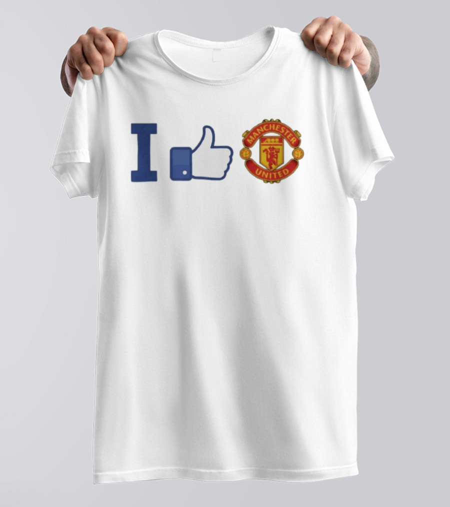 I Like Manchester United Thumbs Up T-Shirt