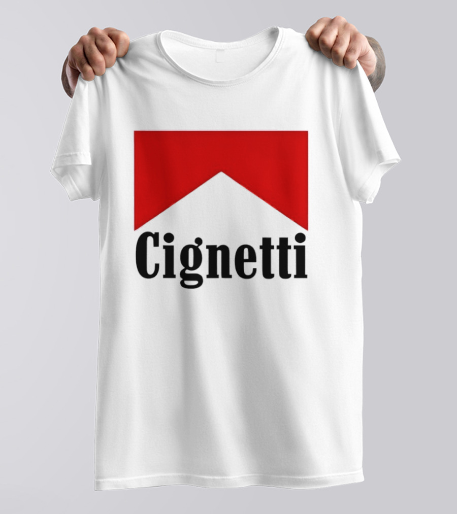 Indiana Hoosiers Curt Cignetti Marlboro Red Chevron T-Shirt