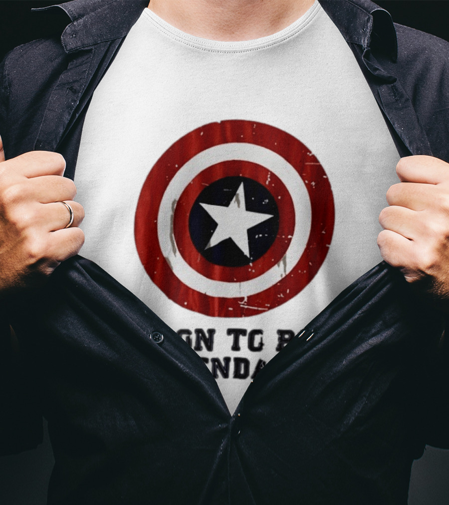 Captain America Shield Soon To Be Legendary Marvel T-Shirt