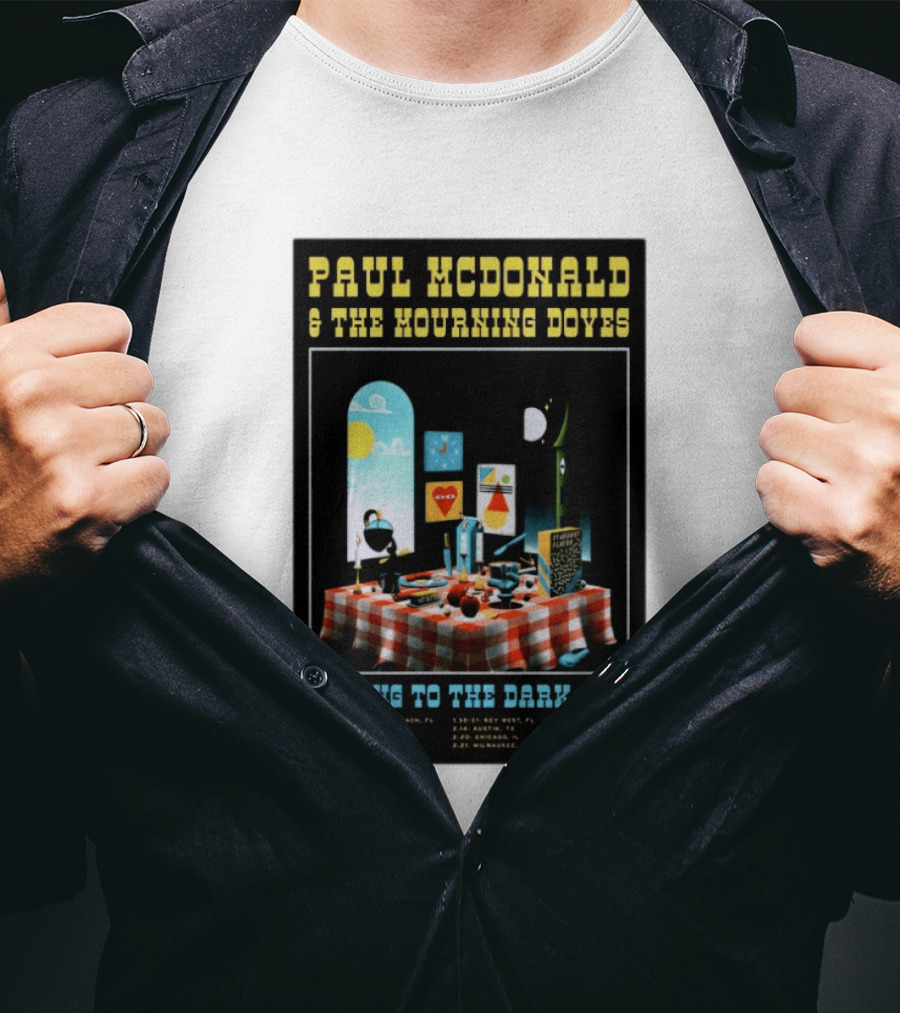 Paul McDonald And The Mourning Doves So Long To The Dark Side Tour 2026 T-Shirt