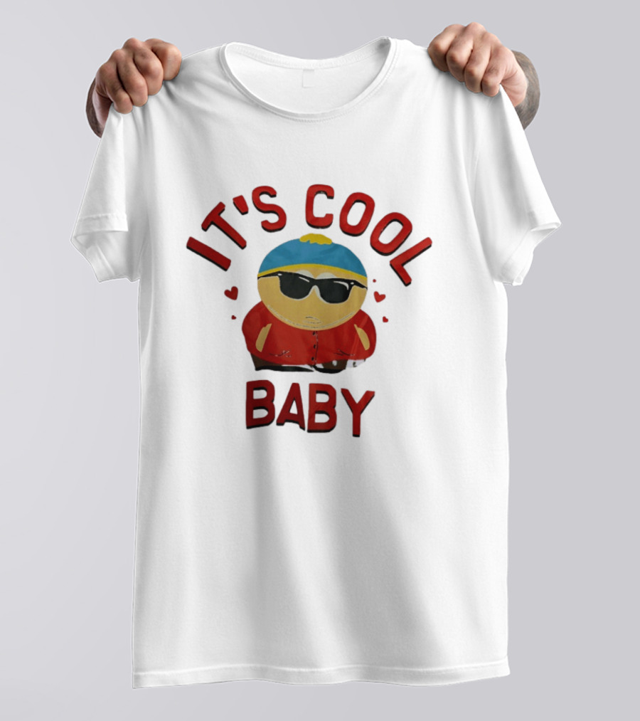 South Park It's Cool Baby Cartman Sunglasses T-Shirt