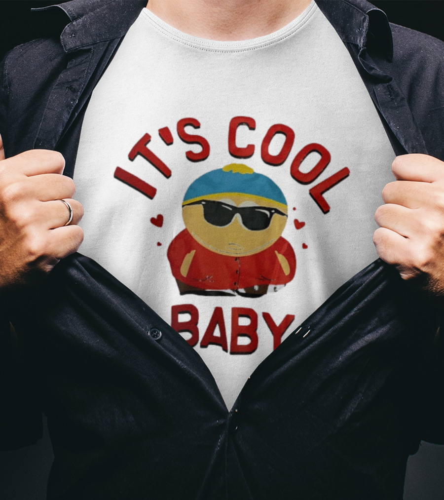 South Park It's Cool Baby Cartman Sunglasses T-Shirt