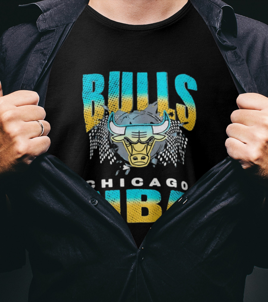Chicago Bulls NBA Head Bull T-Shirt