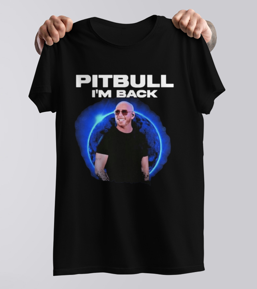 Pitbull I'm Back North America Tour Music Event T-Shirt