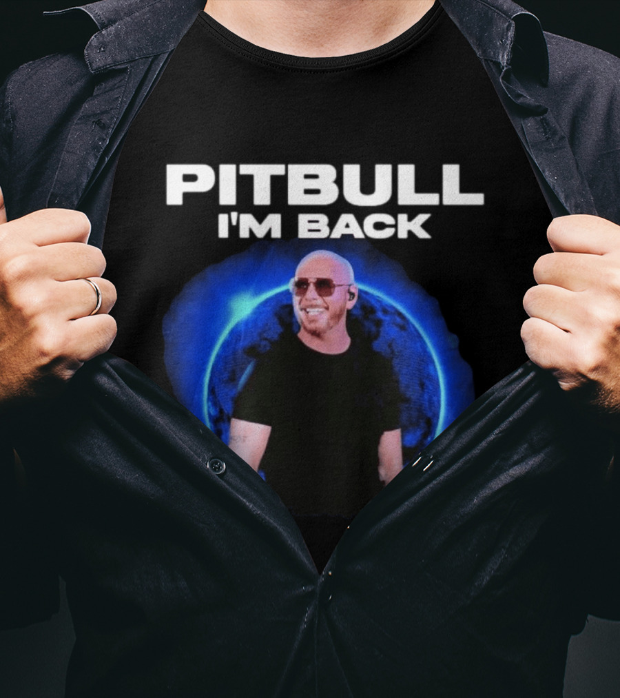 Pitbull I'm Back North America Tour Music Event T-Shirt