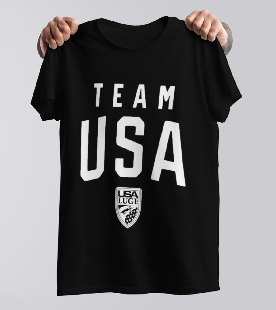 Team USA Luge Winter Sports T-Shirt
