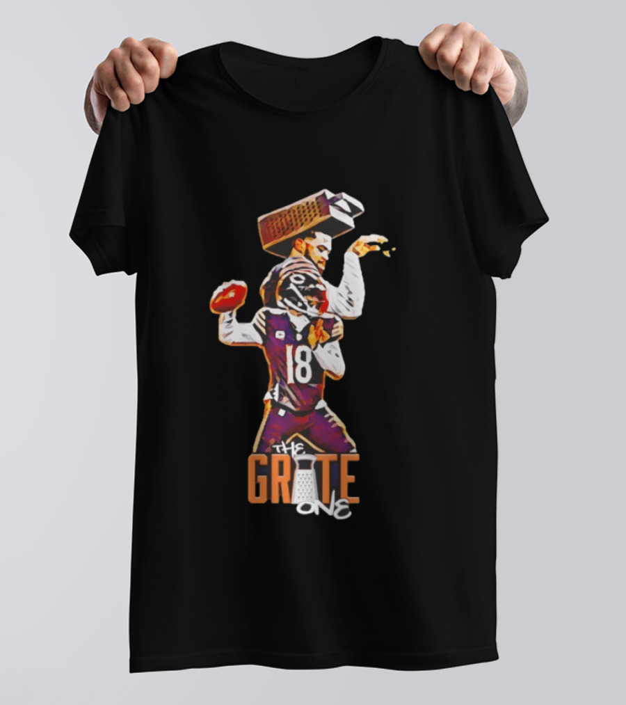 The Grate One Caleb Williams Chicago Bears Football T-Shirt