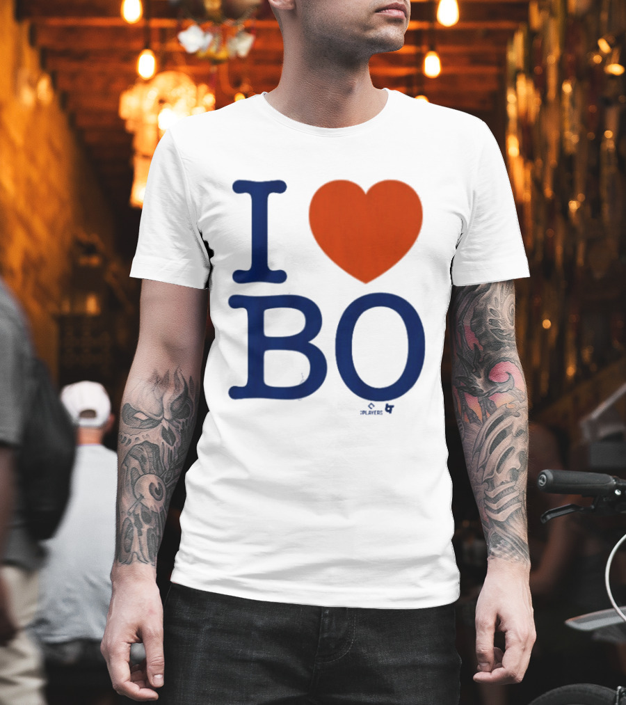 I Heart Bo Bichette Fan Apparel MLB Toronto Baseball T-Shirt