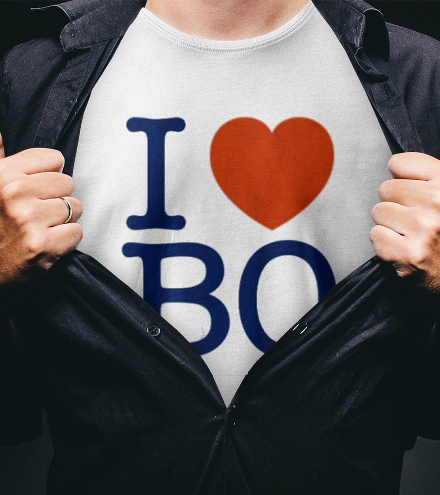 I Heart Bo Bichette Fan Apparel MLB Toronto Baseball T-Shirt