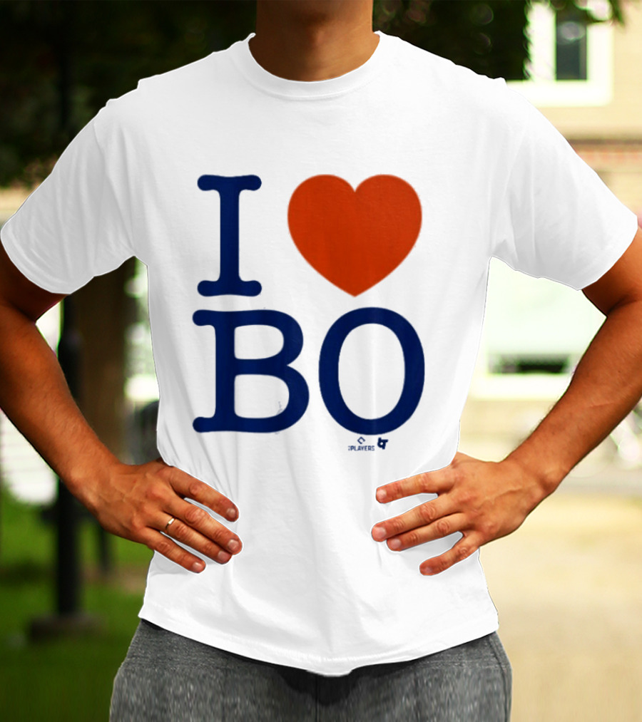 I Heart Bo Bichette Fan Apparel MLB Toronto Baseball T-Shirt