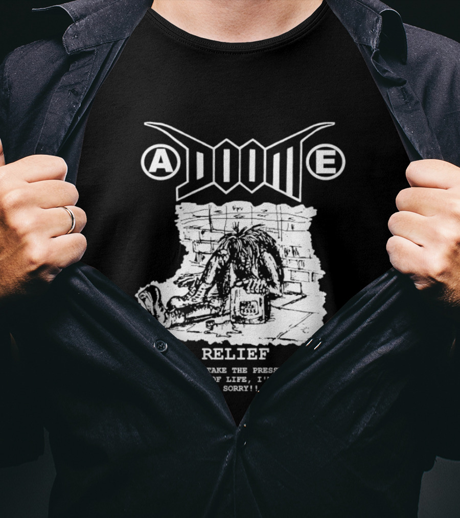 ADIIIE Relief I Can't Take The Pressures I'm Not Strong Enough And I'm Boakin Malcolm T-Shirt