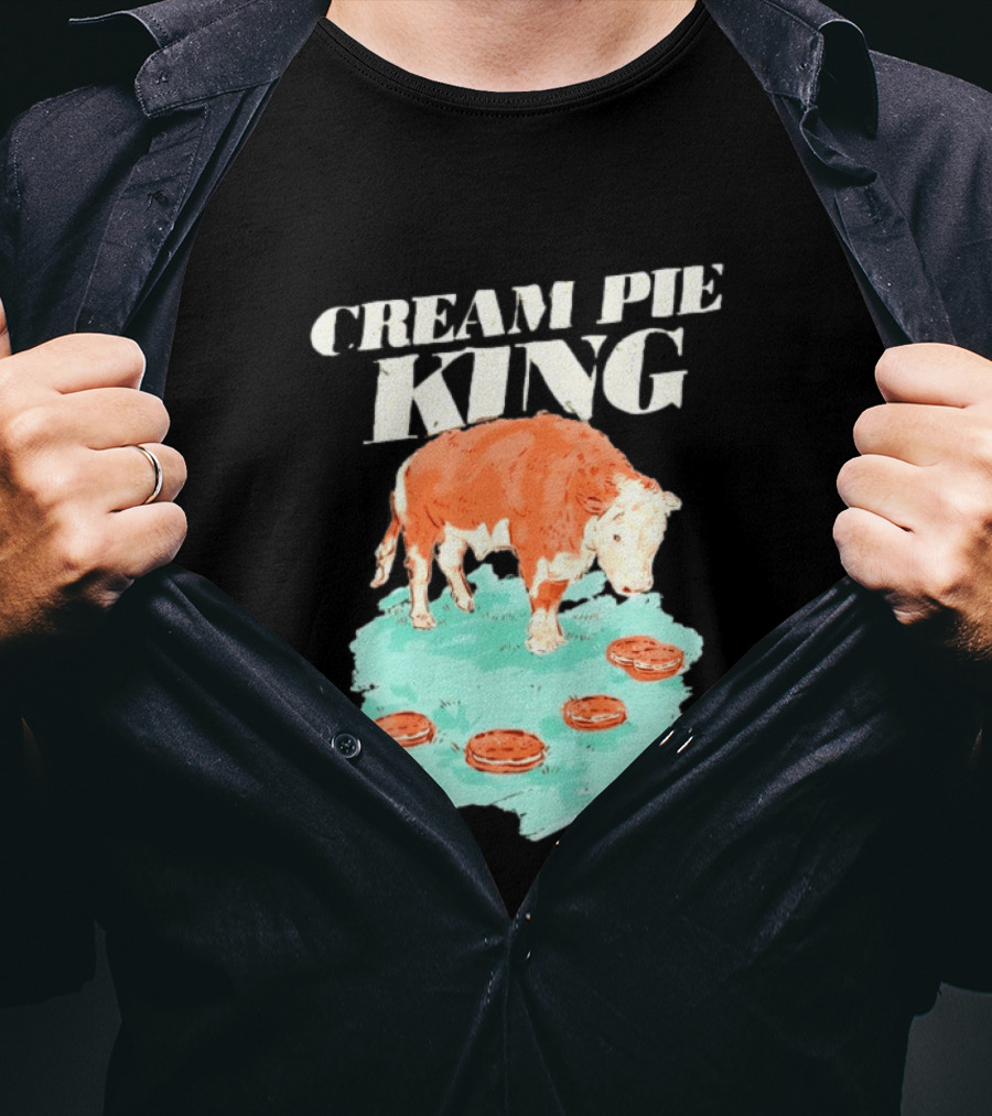 Cream Pie King Rufus The Bull T-Shirt