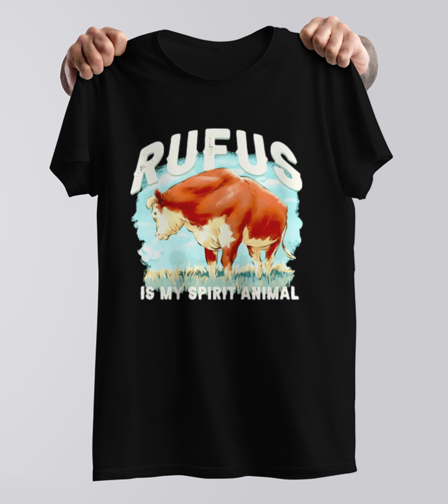 Rufus The Bull Is My Spirit Animal T-Shirt