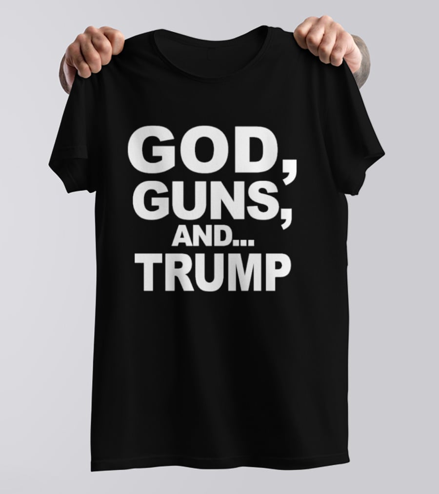 God Guns And Trump Scott Presler T-Shirt
