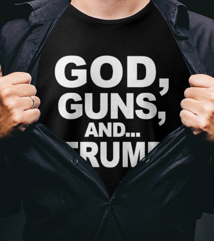 God Guns And Trump Scott Presler T-Shirt