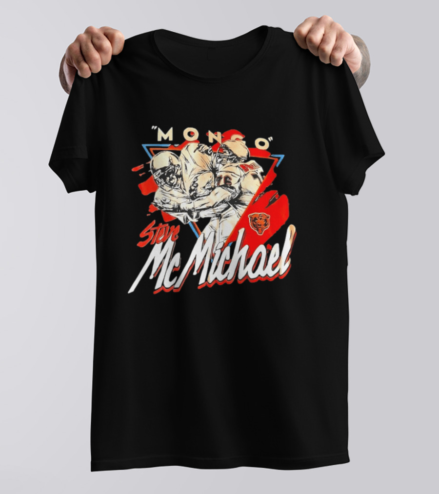 Mongo Steve McMichael Chicago Bears Football Legend T-Shirt