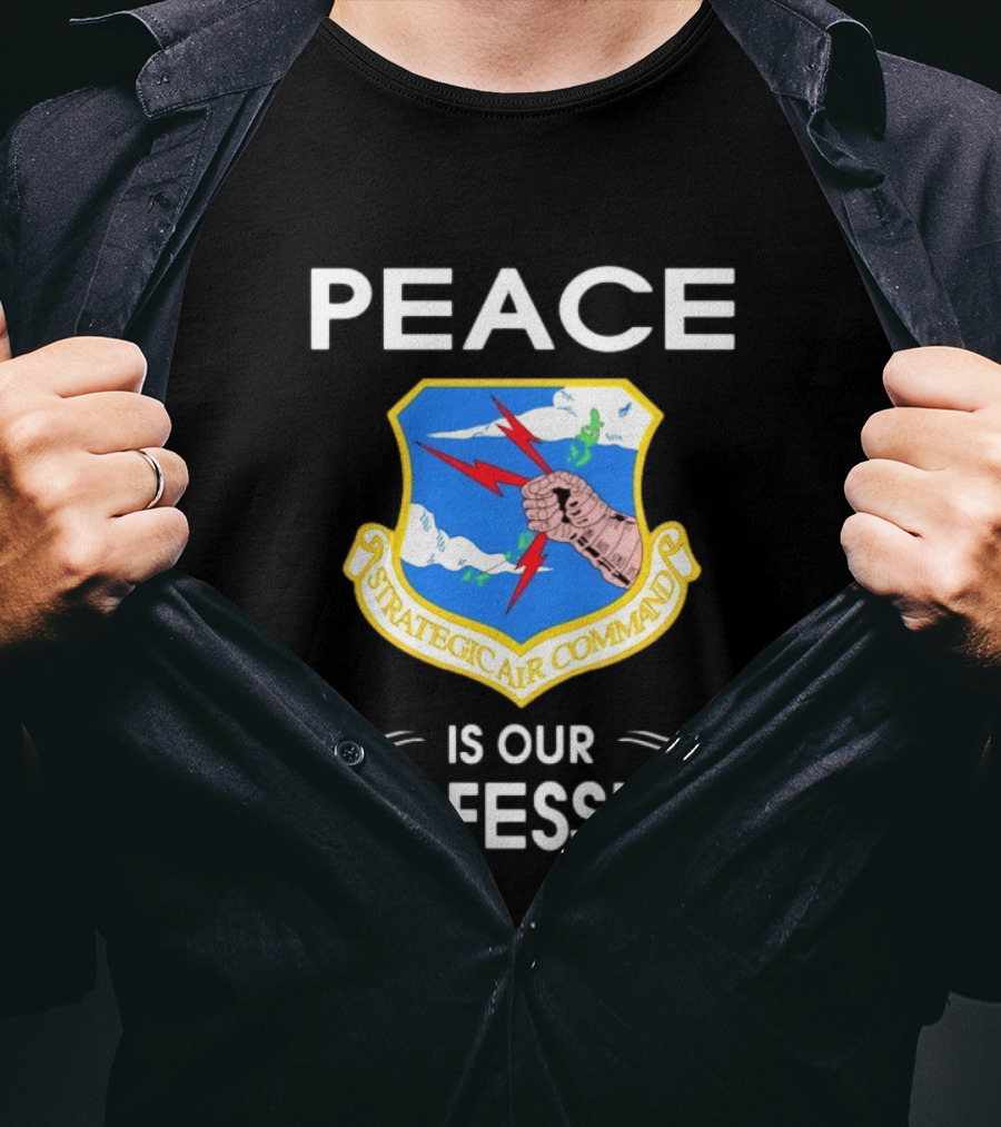 Peace Is Our Profession Strategic Air Command T-Shirt