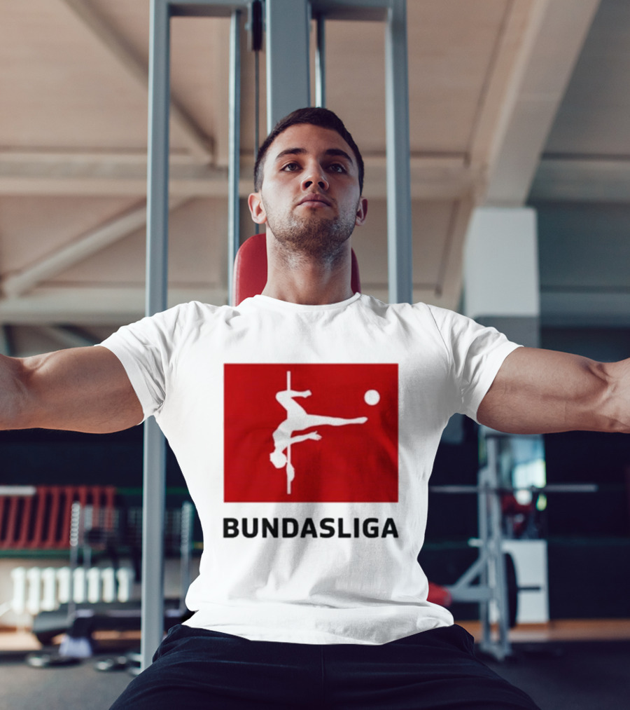 CA$HANOVA BULHAR BUNDASLIGA Parody Soccer Pole Dance Icon Red T-Shirt