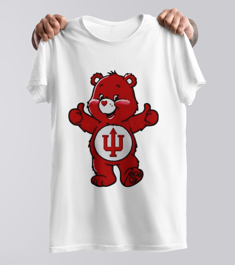 Indiana Hoosiers Bear Mascot Thumbs Up T-Shirt