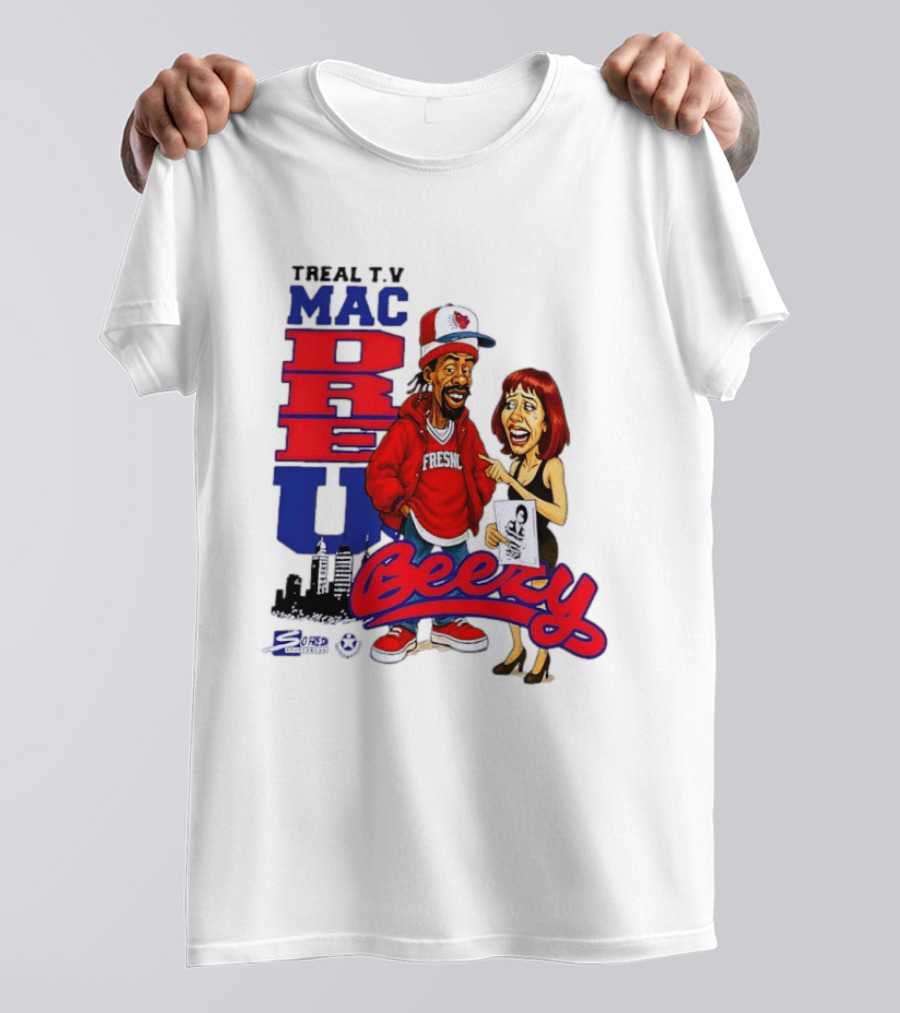 Treal TV Mac Dre U Beezy Fresno T-Shirt
