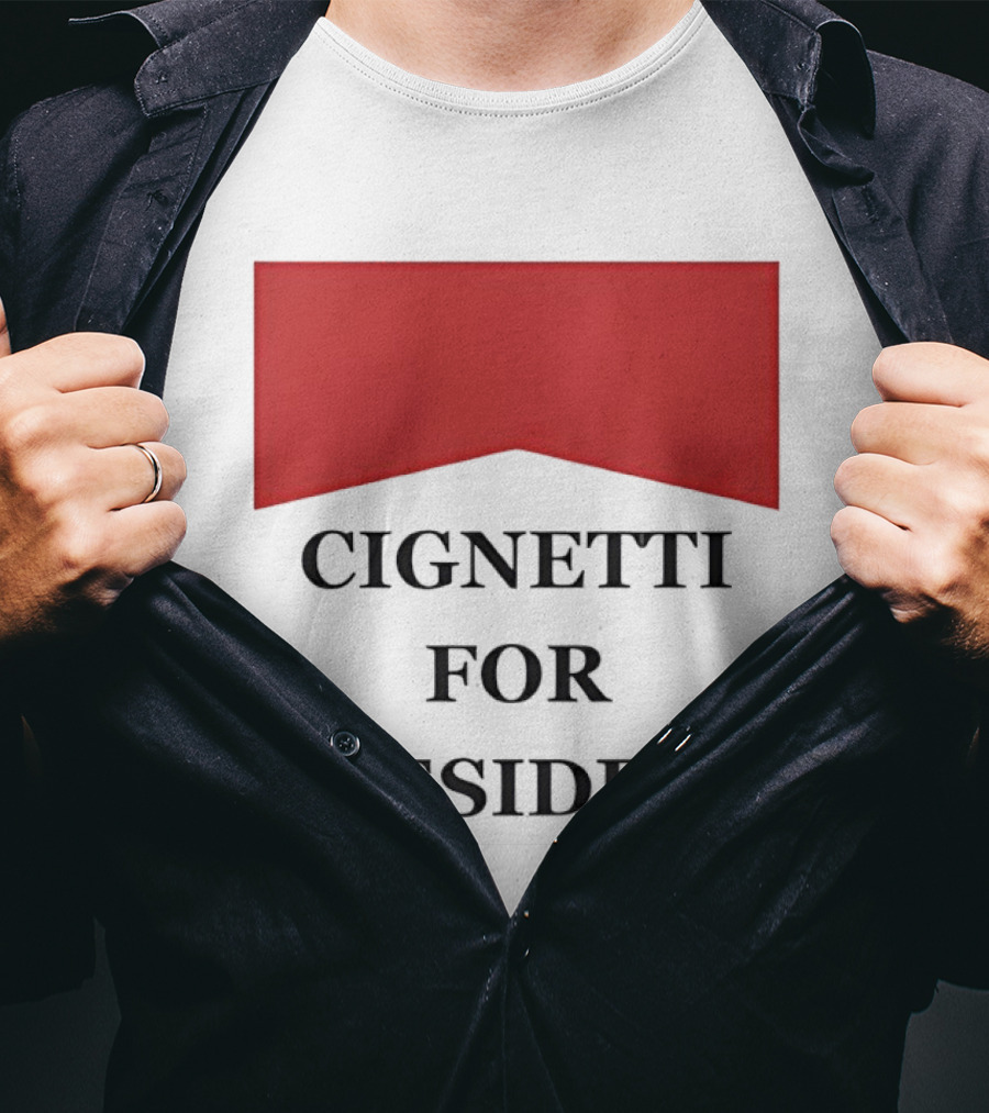 Cignetti For President Marlboro T-Shirt