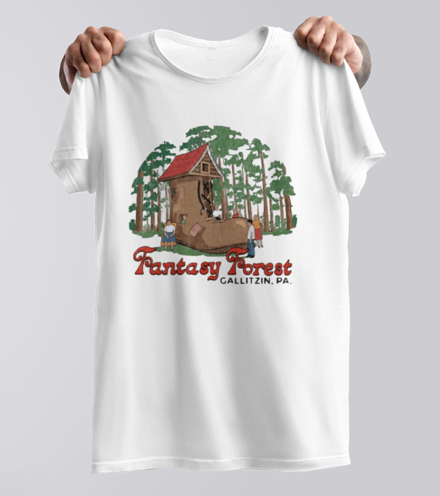 Fantasy Forest Gallitzin PA Boot House Adventure T-Shirt