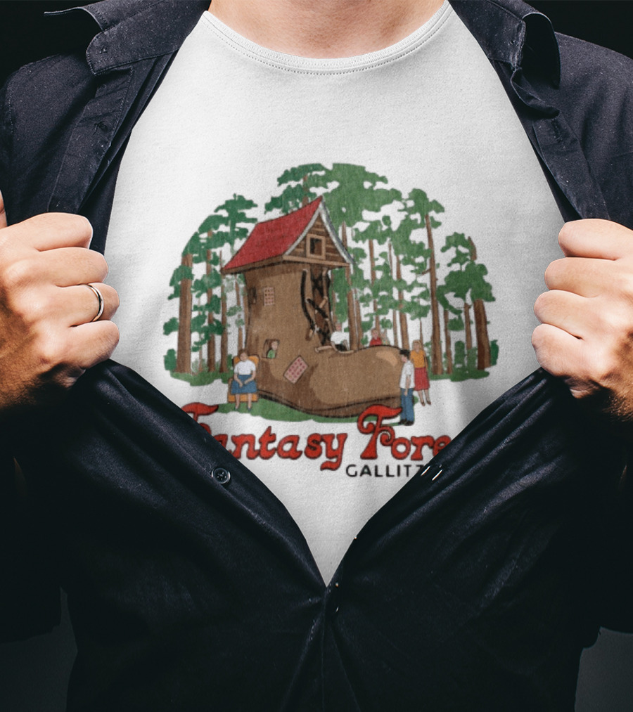 Fantasy Forest Gallitzin PA Boot House Adventure T-Shirt