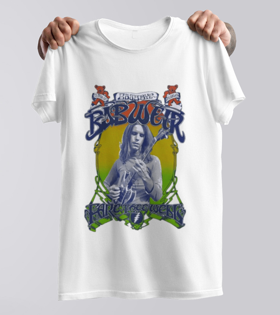 Goodbye Bob Weir Fare Thee Weeks Bear T-Shirt