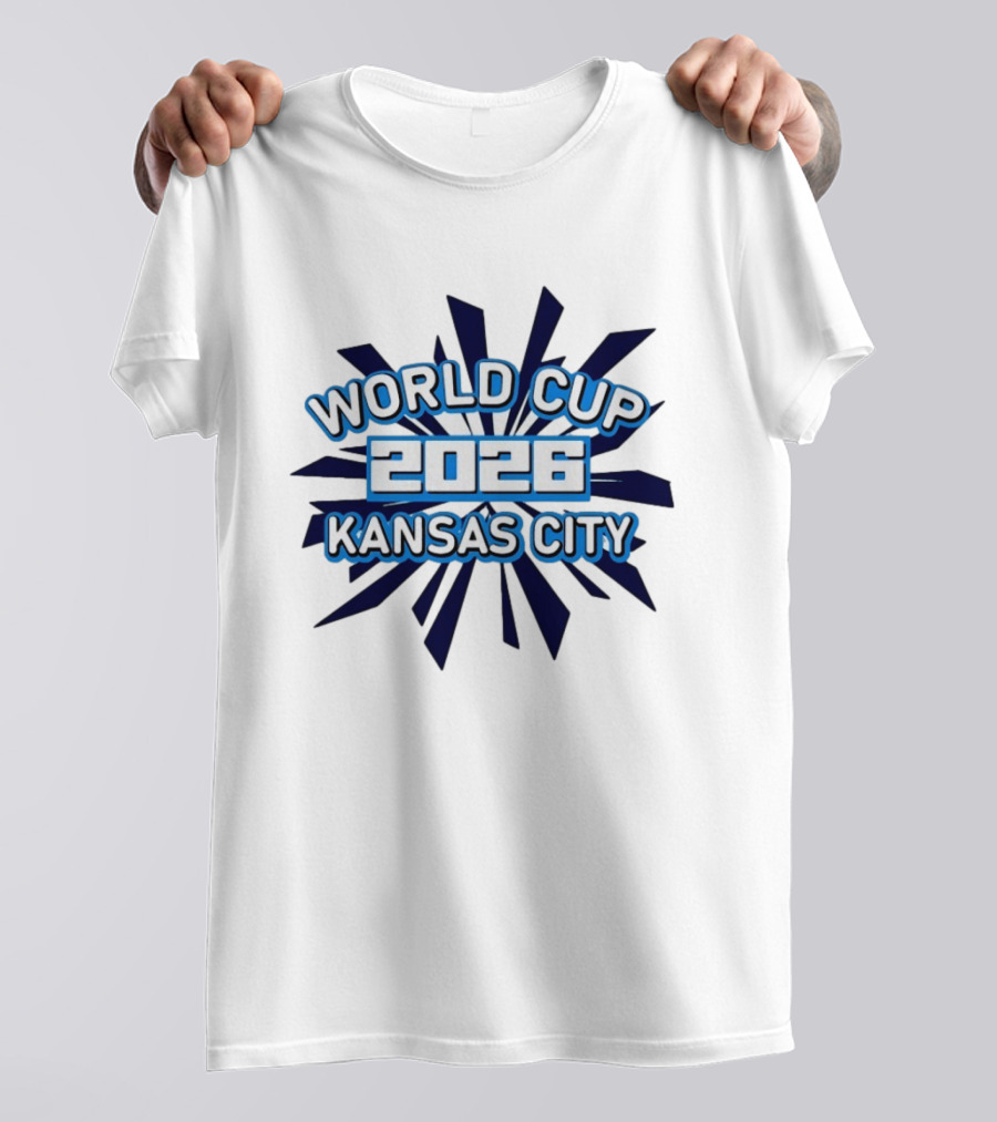World Cup 2026 Kansas City Tournament Event Celebration T-Shirt