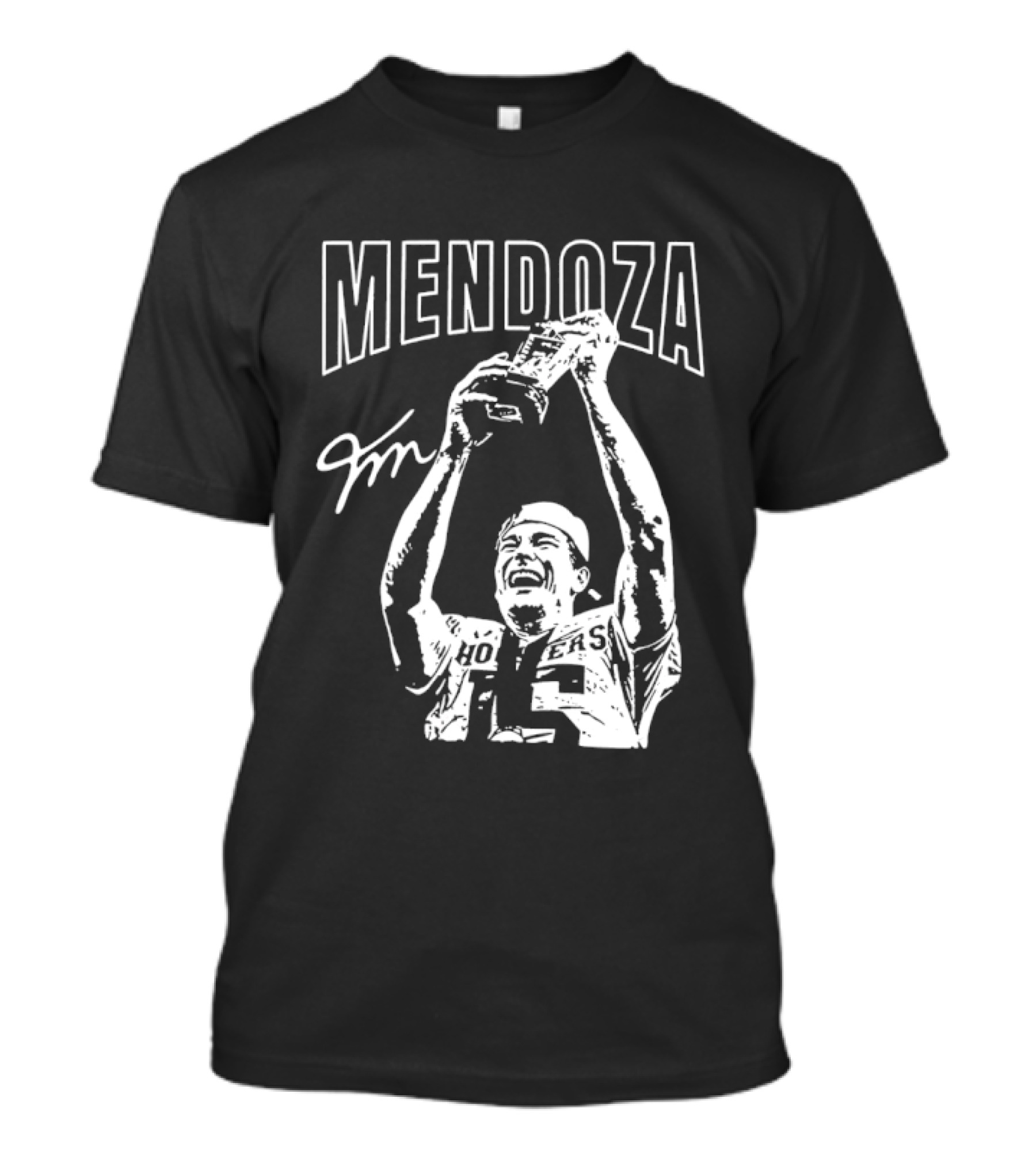 Mendoza Hoosiers Football Trophy Celebration T-Shirt