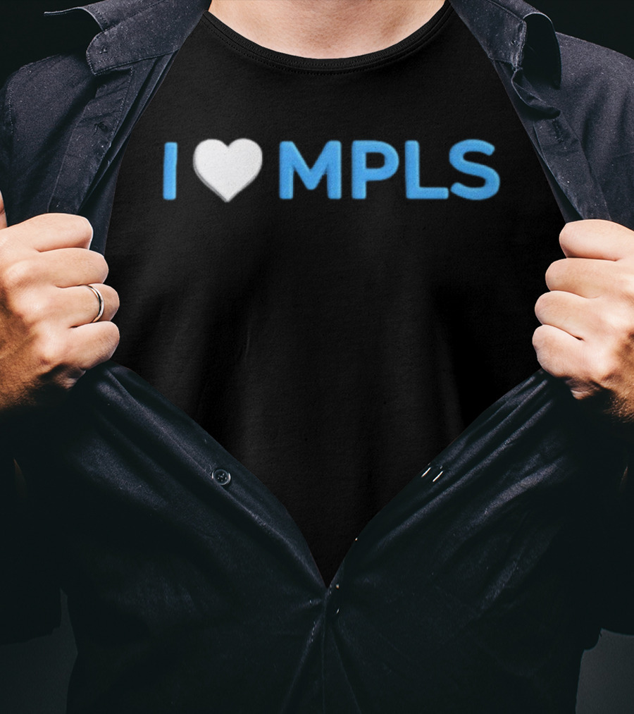I Love MPLS Heart Minneapolis T-Shirt