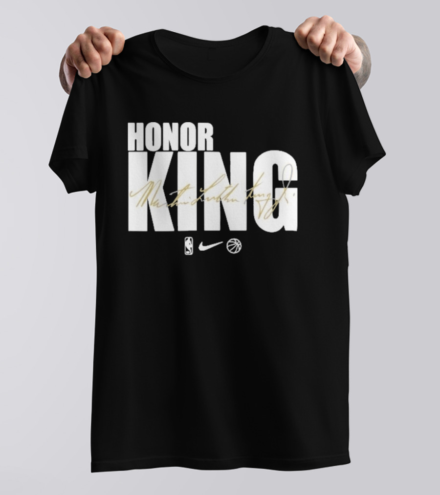 Honor King Martin Luther King Jr LeBron James NBA Nike T-Shirt