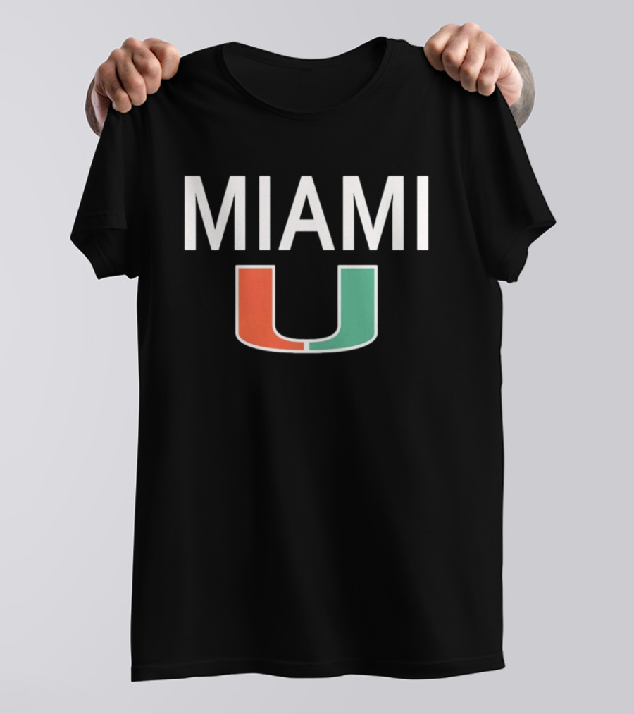 MIAMI U Hurricanes Football T-Shirt