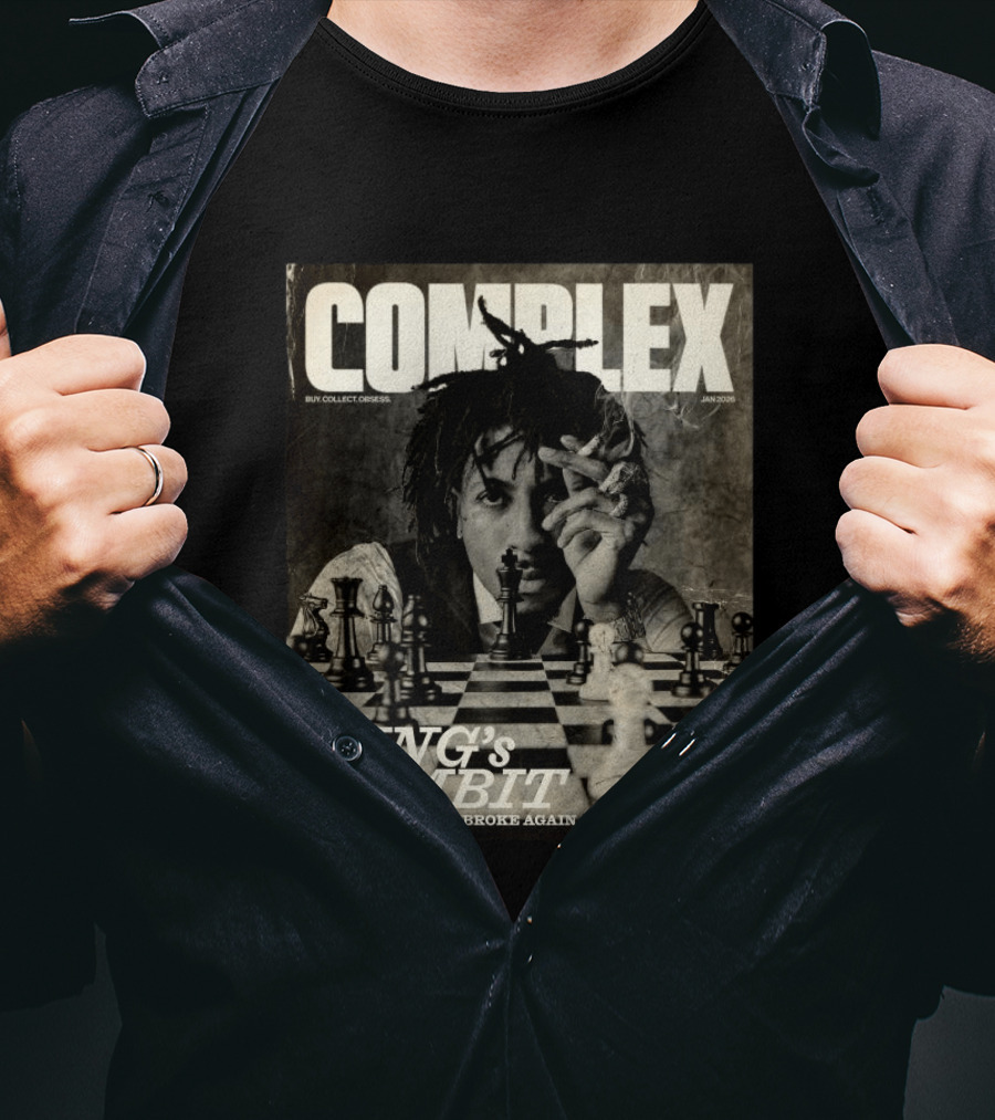 COMPLEX Magazine King's Gambit YoungBoy Never Broke Again January 2026 T-Shirt