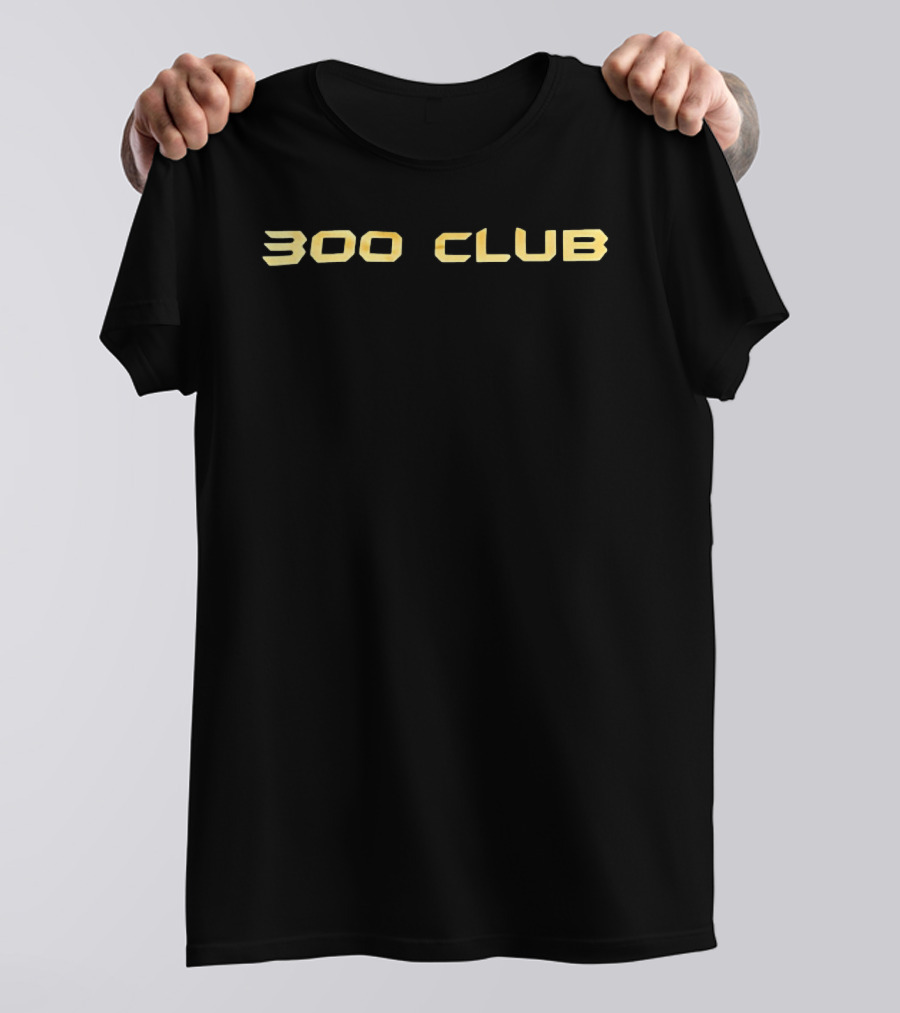300 Club Achievement Recognition T-Shirt