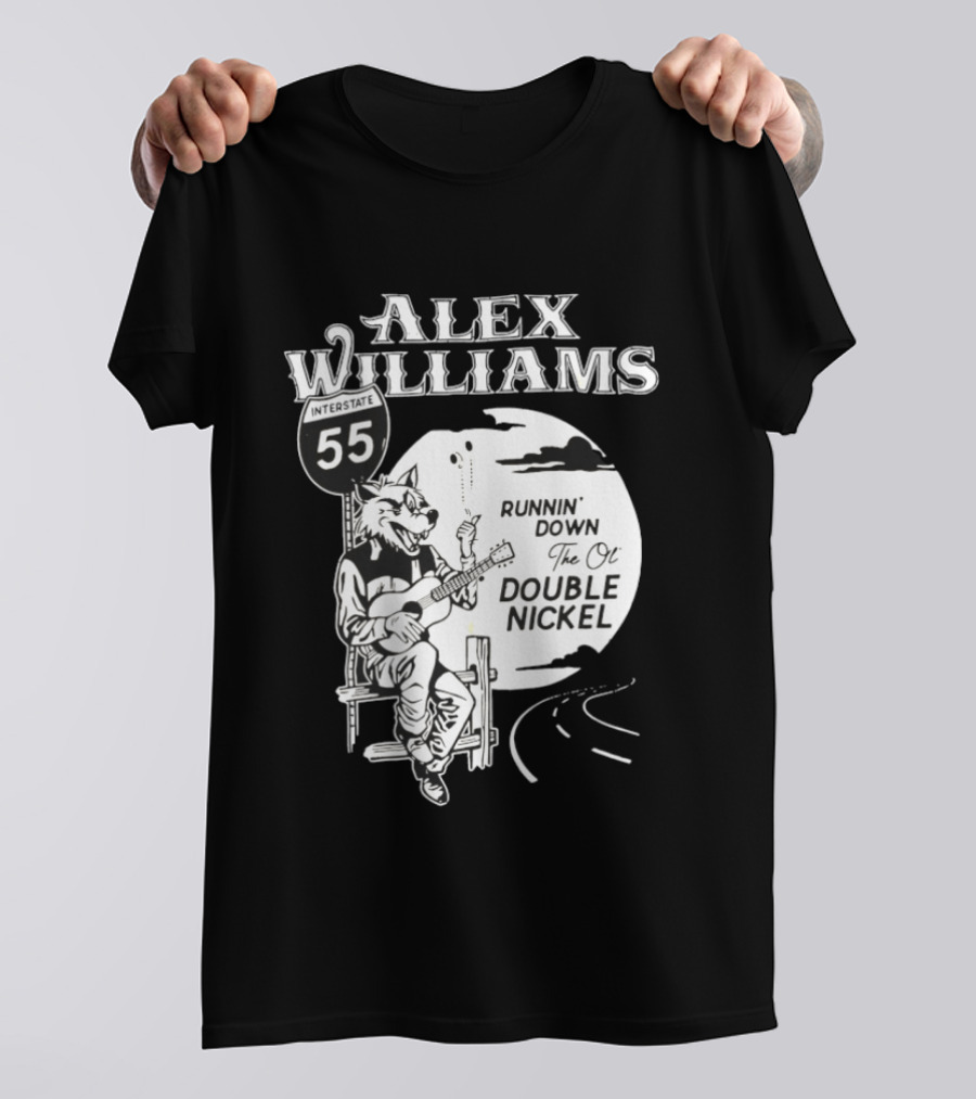 Alex Williams 55 Runnin' Down The Ol' Double Nickel T-Shirt