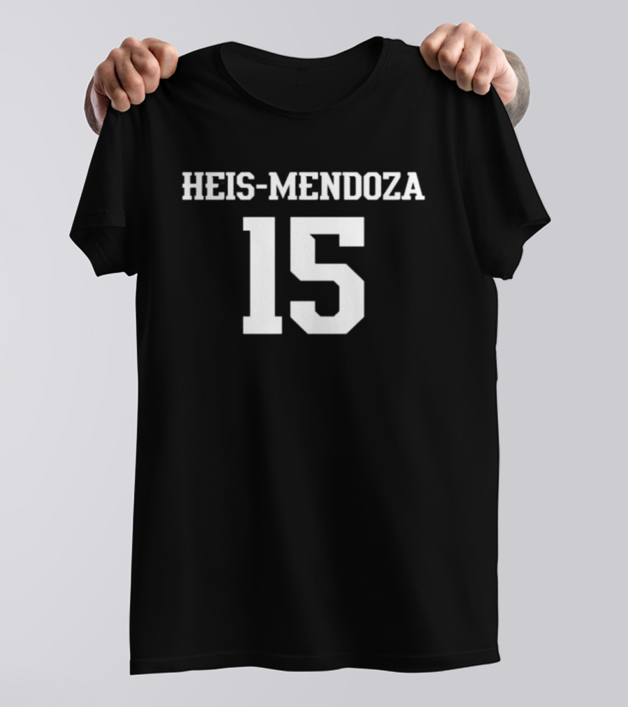 Indiana Hoosiers Heis Mendoza 15 T-Shirt