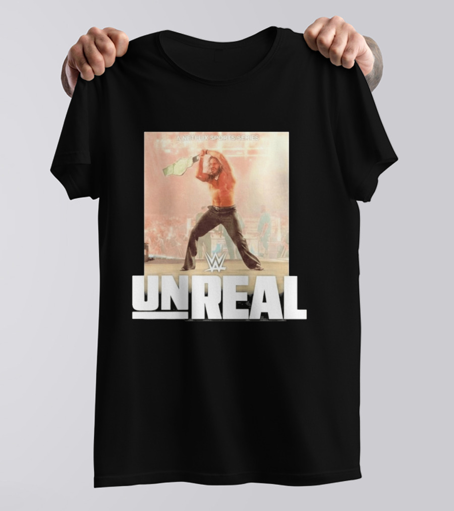A Netflix Sports Series WWE Seth Rollins Unreal Championship Moment T-Shirt