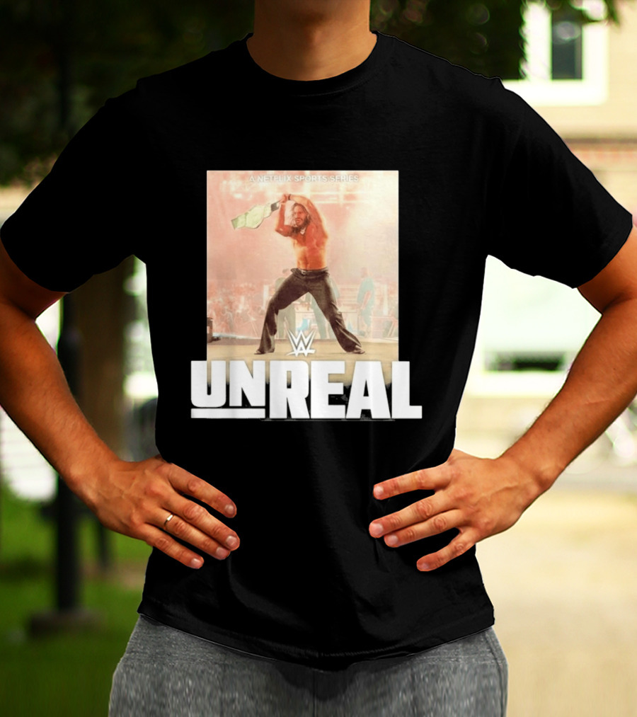 A Netflix Sports Series WWE Seth Rollins Unreal Championship Moment T-Shirt
