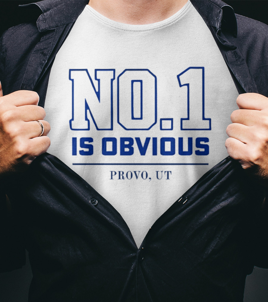 BYU Cougars No 1 Is Obvious Provo UT T-Shirt