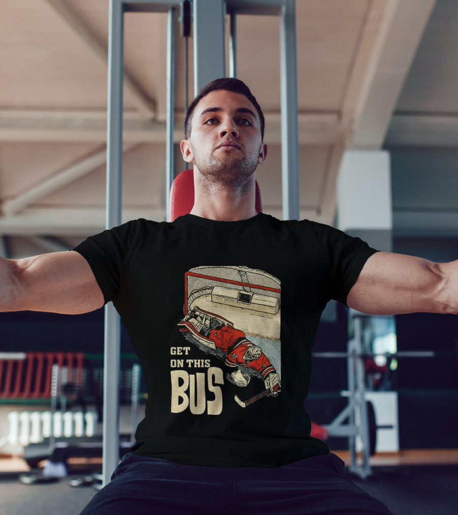 Brandon Bussi Carolina Hurricanes Get On This Bus NHL T-Shirt