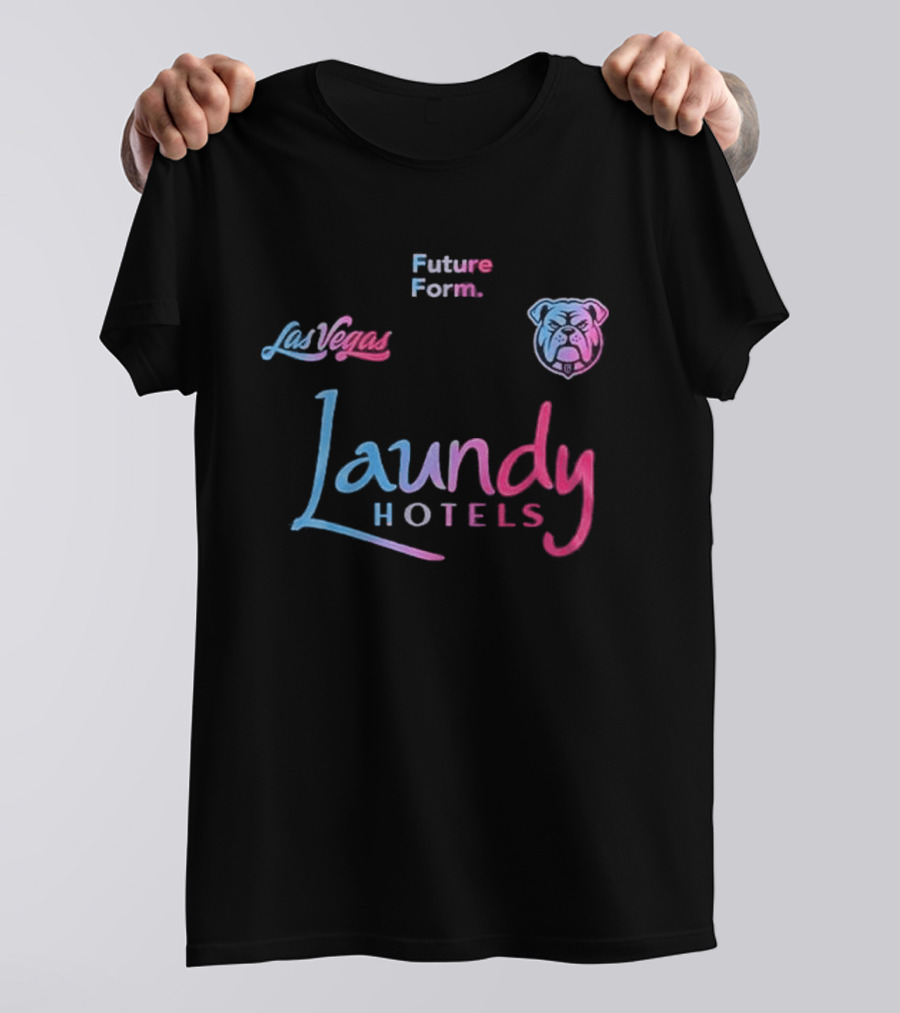Canterbury Bankstown Bulldogs 2026 Laundy Hotels Las Vegas Future Forma Bulldogs T-Shirt