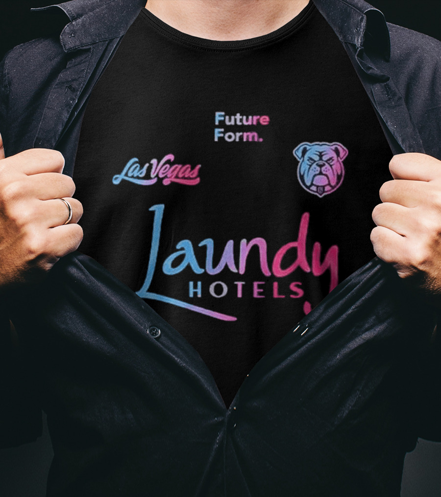 Canterbury Bankstown Bulldogs 2026 Laundy Hotels Las Vegas Future Forma Bulldogs T-Shirt
