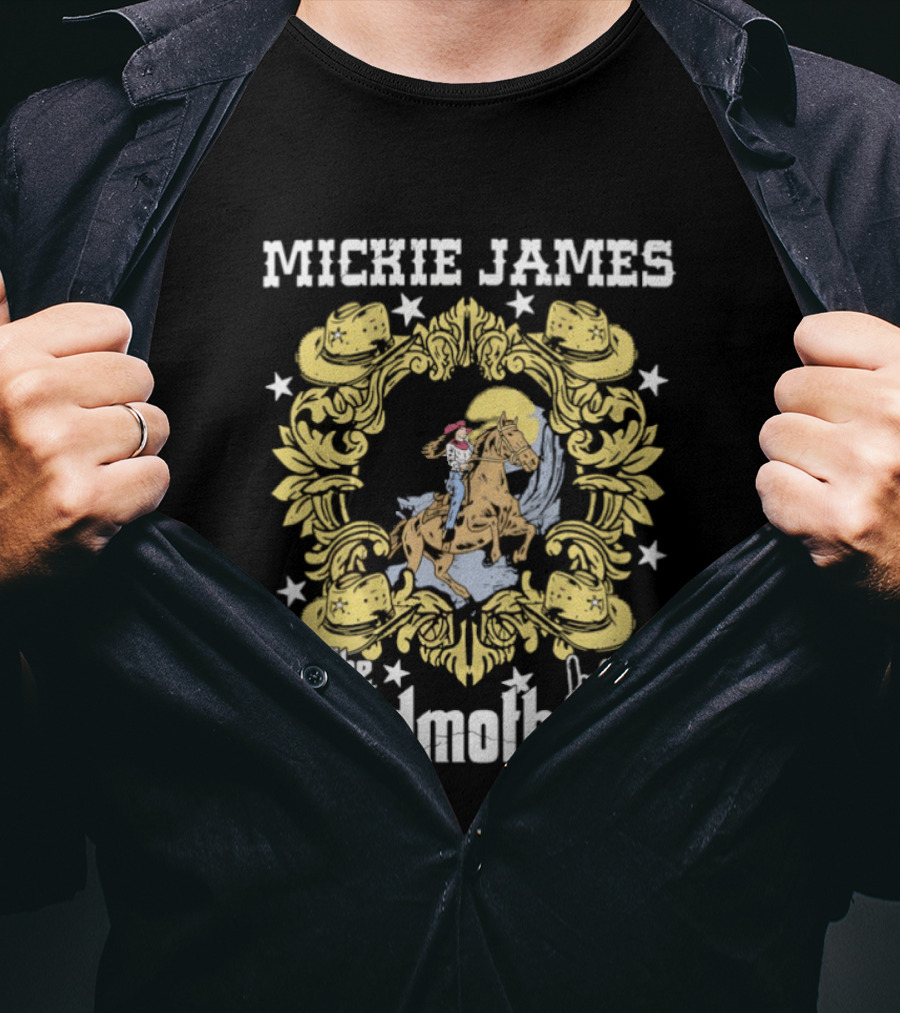 Cowgirl Mickie James The Godmother Riding Horse T-Shirt
