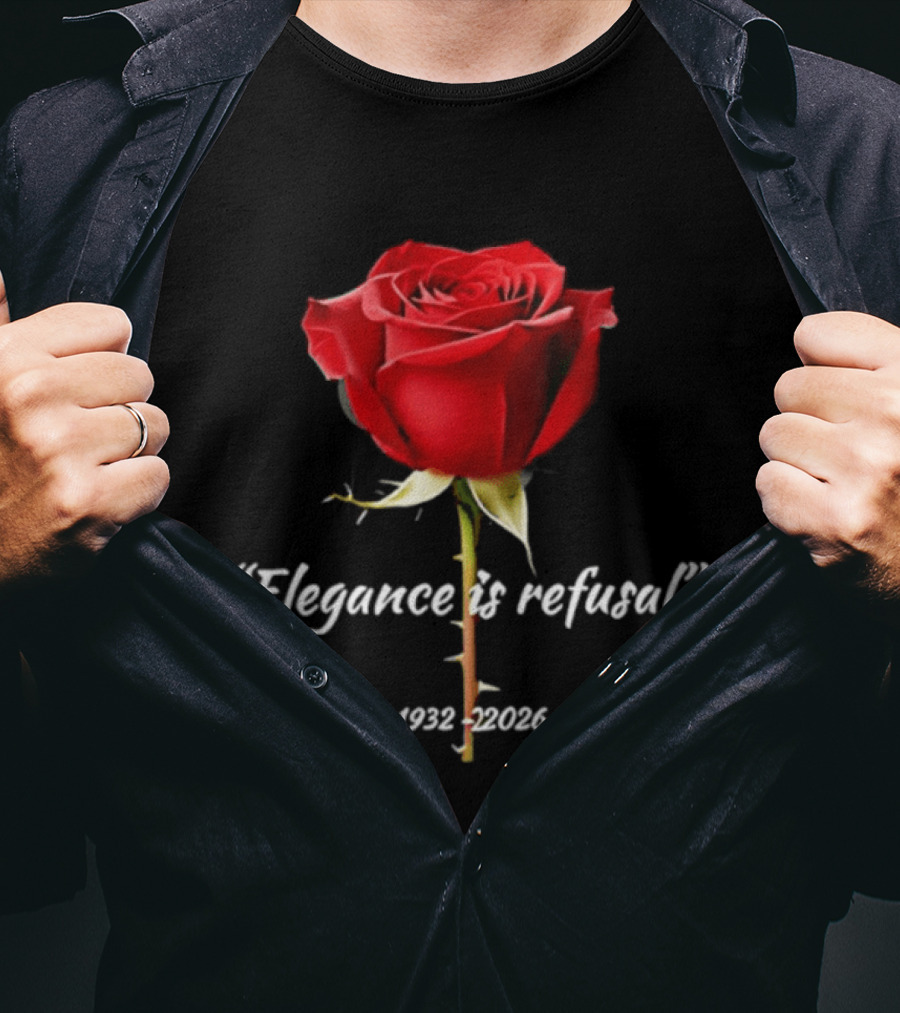 Elegance Is Refusal 1932 2026 Rose T-Shirt