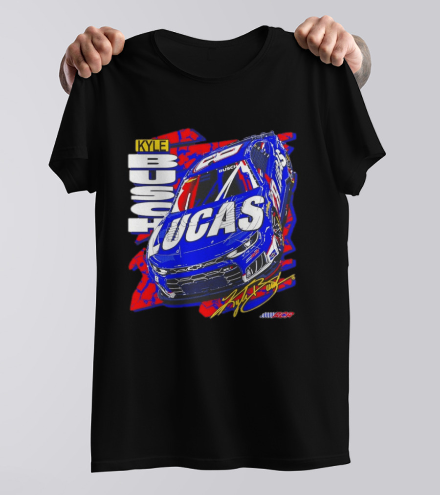 Kyle Busch Lucas Oil NASCAR Richard Childress Racing T-Shirt