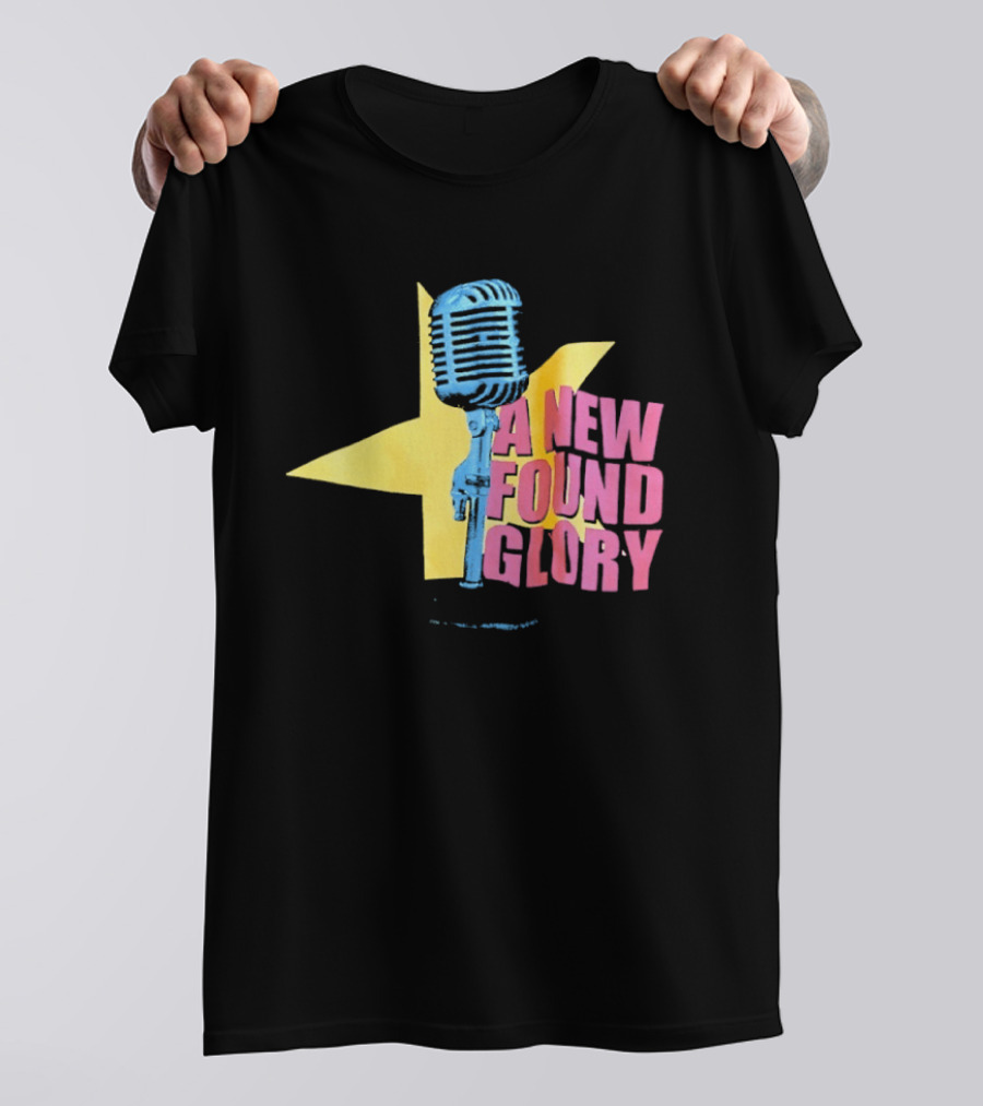 A New Found Glory Vintage Microphone Star T-Shirt