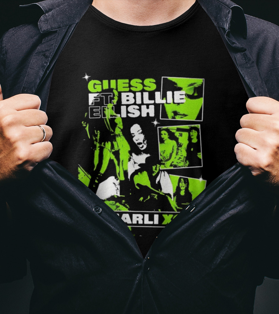 Guess Ft Billie Eilish Charli Xcx T-Shirt