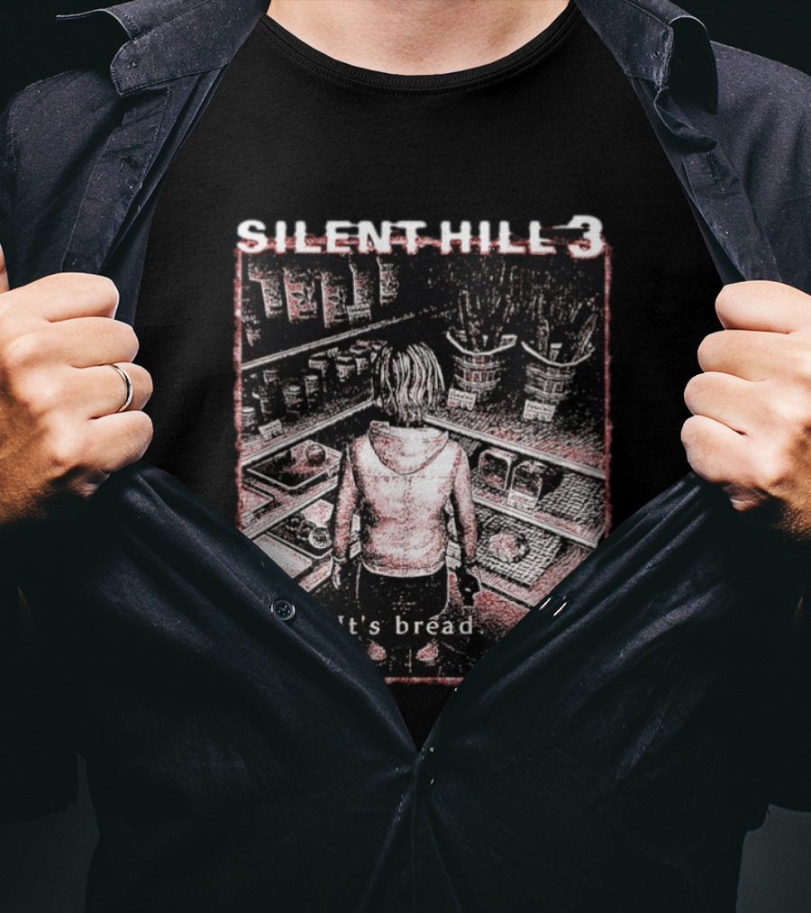Silent Hill 3 It's Bread Heather Mason Grocery Scene T-Shirt