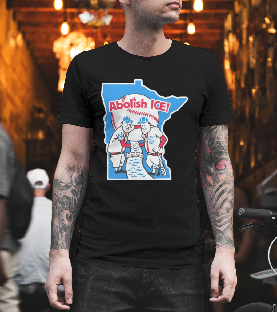 Abolish ICE Twins T-Shirt